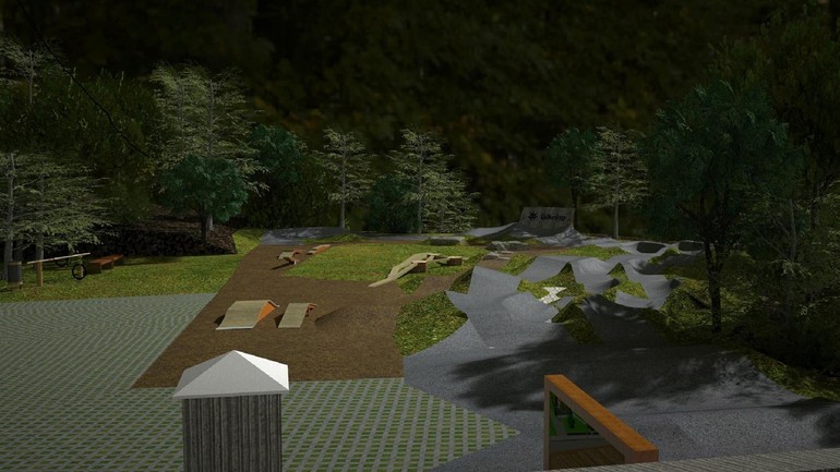 nový rodinný cyklopark Kamzík