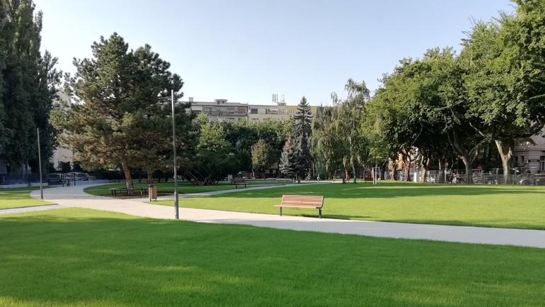 Landererov park na Šafárikovom námestí