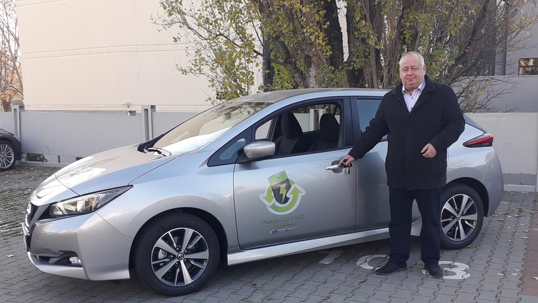 Elektromobil petržalského miestneho úradu