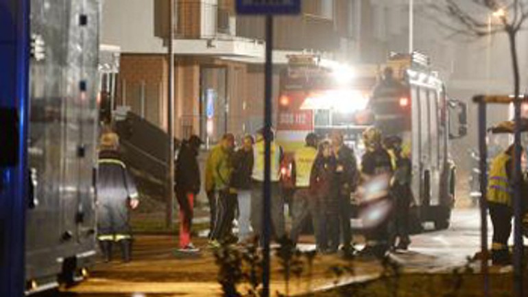 V podzemných garážach na starorímskej ulici v noci horelo - starorimska_poziar