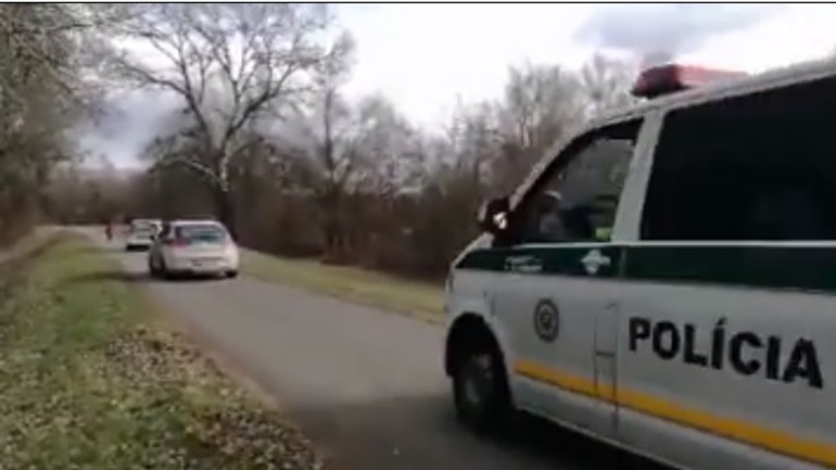 Video: poníka a ovečku z mosta apollo odprevádzali domov - do petržalky tri policajné autá! - Policia ovecka