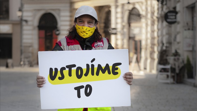 Kampaň Nota Bene Ustojíme to  - koronakríza