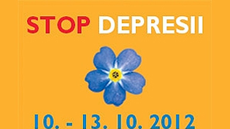 Modré nezábudky v uliciach upozornia na duševné zdravie - Nezabudka2012