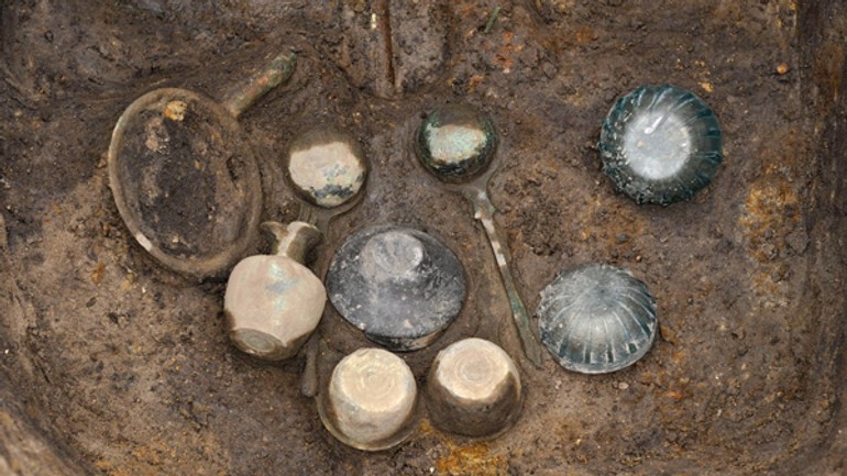 Pri bratislave našli hrob germánskeho náčelníka - Nalez1