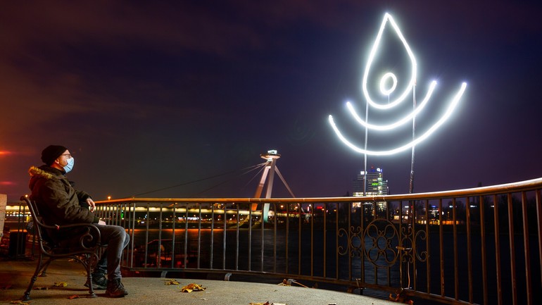 Jaroslav Novák Starý Dunaj Biela noc