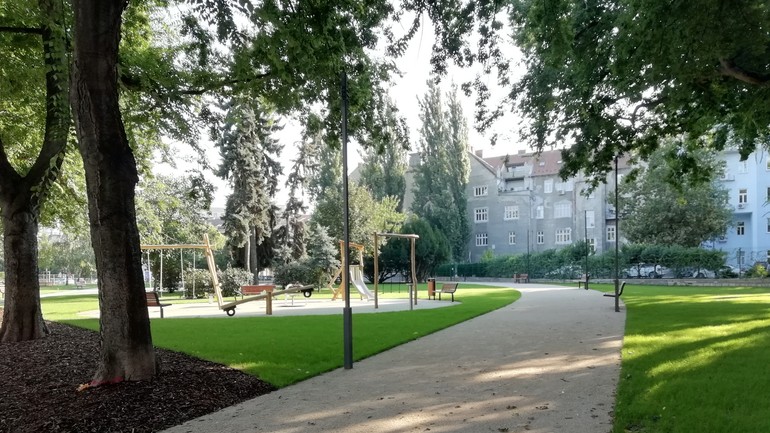 Landererov park na Šafárikovom námestí