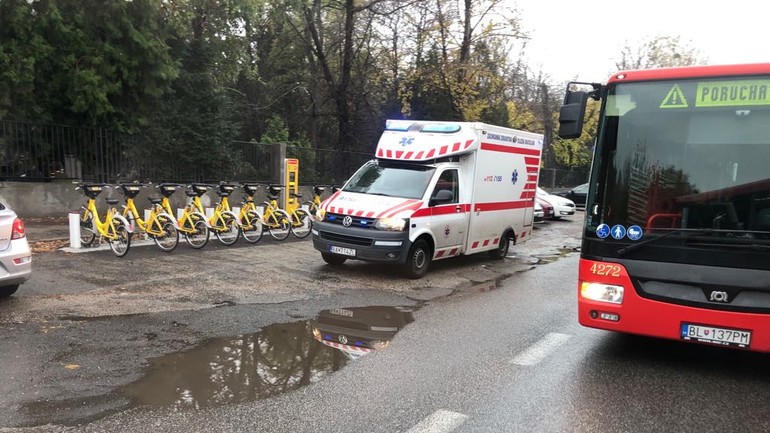 MHD sanitka Trnavská cesta