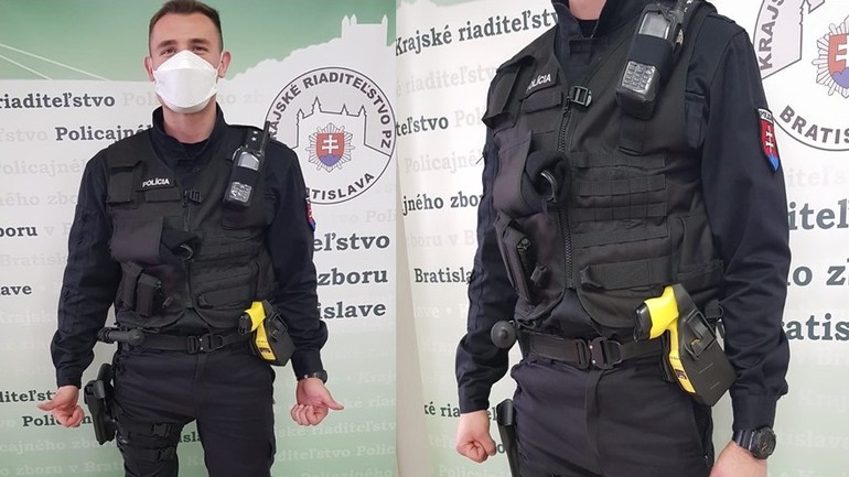 paralyzátory mestská polícia