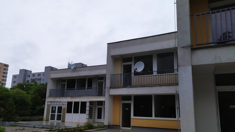 Budova budúceho zariadenia opatrovateľskej služby na Osuského