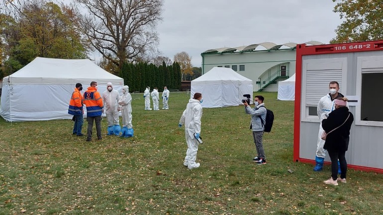 Testovanie  dostihová dráha