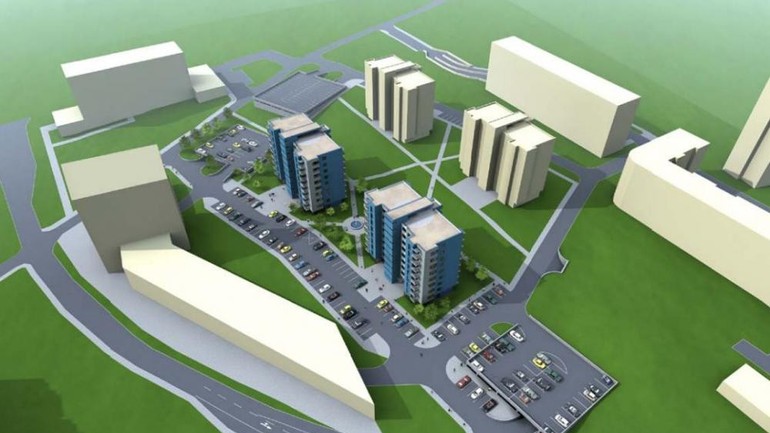 Projekt - nájomné byty Pri kríži