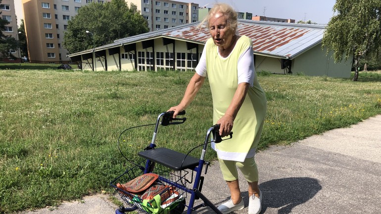 Poškodené chodníky