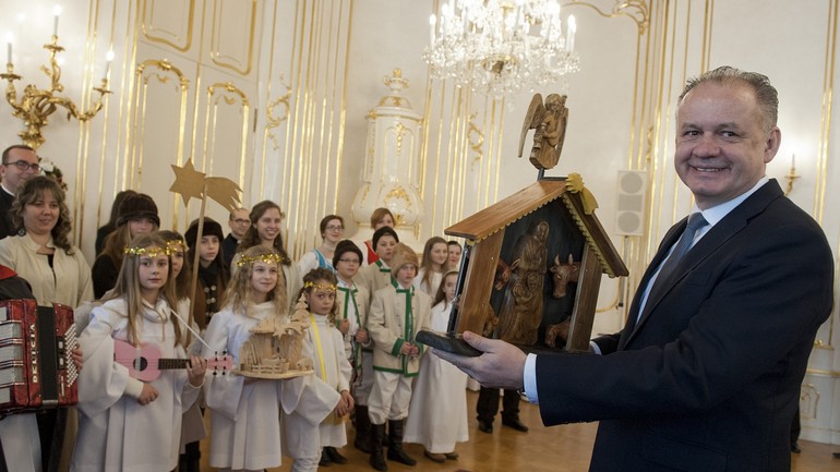 Andrej Kiska a koledníci