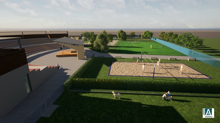 Ihrisko pre plážový volejbal