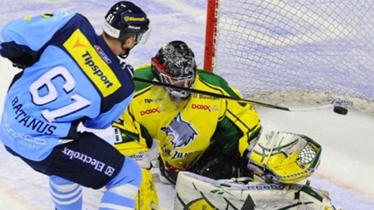 Hc slovan začal štvrťfinále play off víťazstvom nad žilinou - Hcslovan za1
