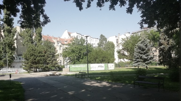 Tu vyrastie Landererov park