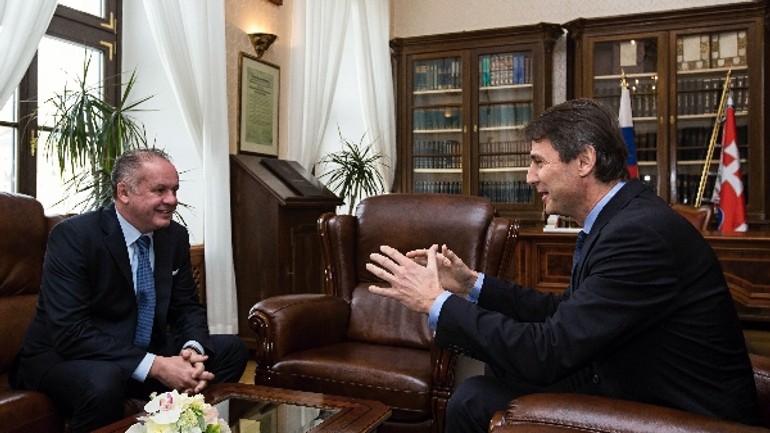 Primátor u prezidenta: reč bola najmä o peniazoch - Kiska_Nesrovnal