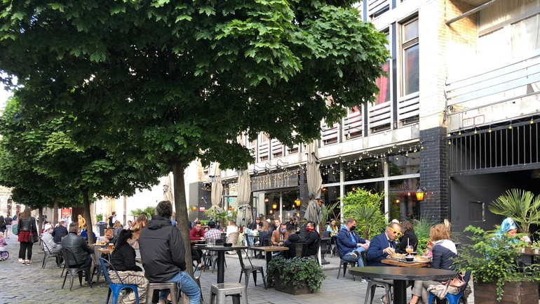 Urban House terasa na Laurinskej