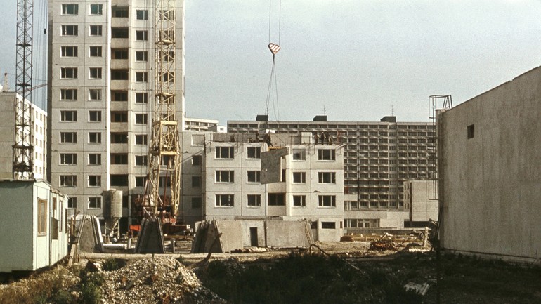 Výstavba na Lúkach na dnešnej Lietavskej ulici