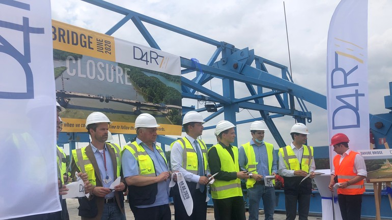 Otvorenie Dunajského súmostia D4R7