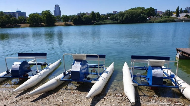 Štrkovecké jazero - bicykle, ktoré si môžete požičať