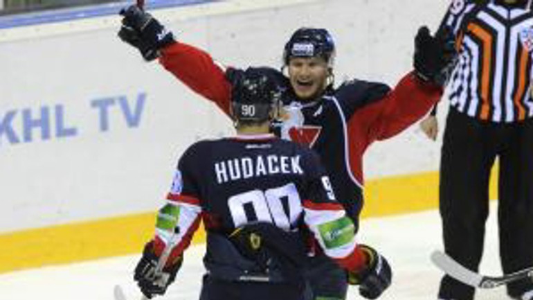 Khl: slovan porazil kazaň v samostatných nájazdoch 3:2 - Hcslovan kazan1