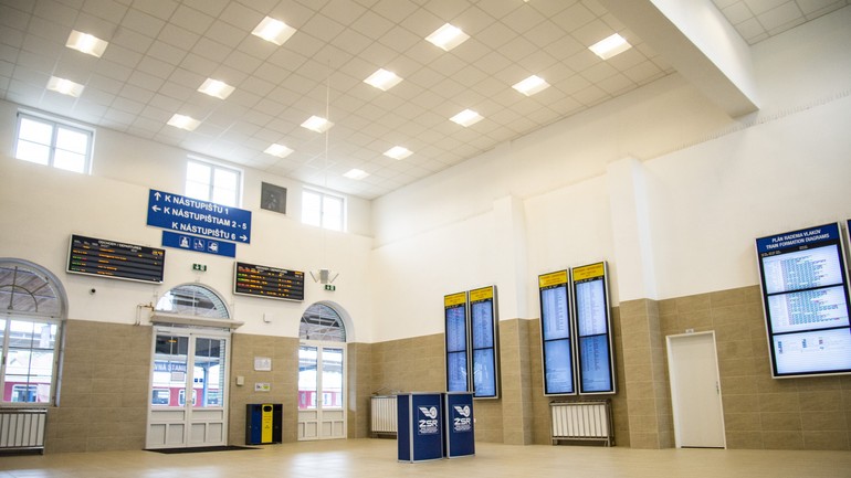 Otvorenie novej čakárne na Hlavnej stanici