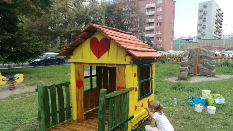 Detský domček na Martinčekovej