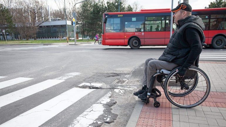 Martin Dait - bezbariérová križovatka Osuského - Starohájska