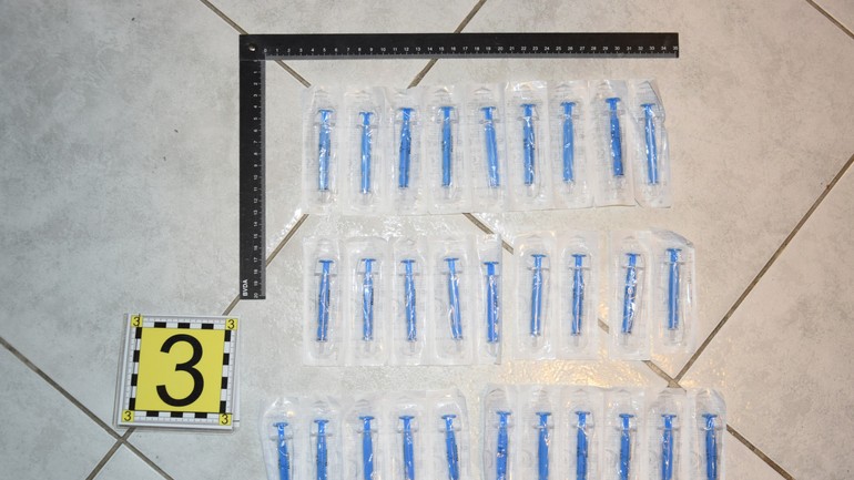 Zaistené striekačky