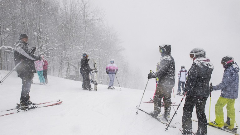 Lyžovačka na Pezinskej Babe