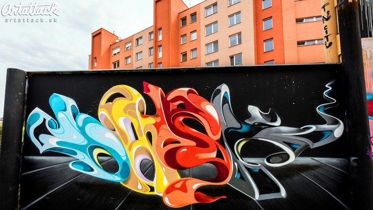 Legálna grafity stena 