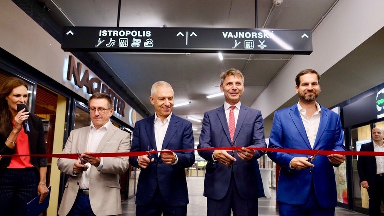 Trnavské mýto - otvorenie podchodu