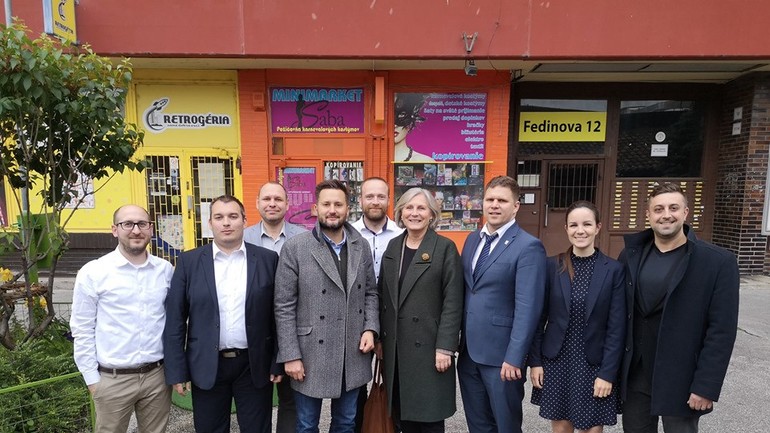 Team Vallo pre Petržalku s Matúšom Vallom a Jánom Hrčkom