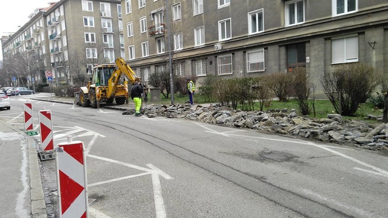 Rekonštrukcia ulíc v Starom Meste