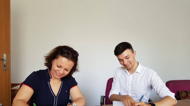 Lucia Tuleková Henčelová, starostka mestskej časti a Vladimír Mokráň, poslanec miestneho zastupiteľstva