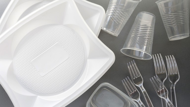 Plastové riady - príbory