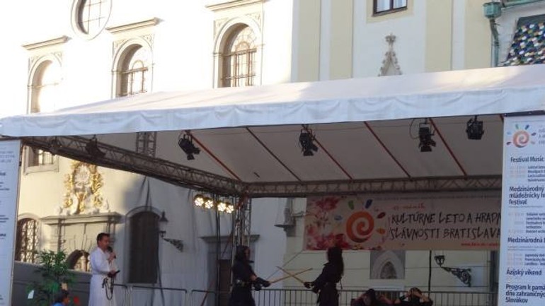 Ukážka bojového umenia Kendo