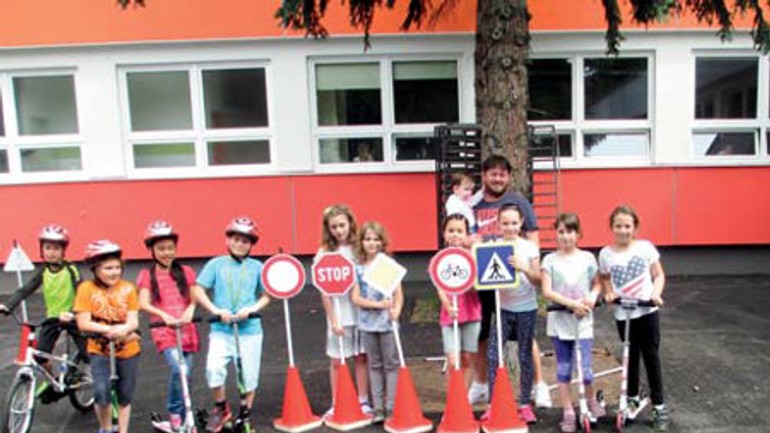 Deti majú pri škole kolobežkáreň - kolobezkaren