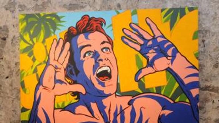 Danglár vystavuje i československé legendy - Danglar1