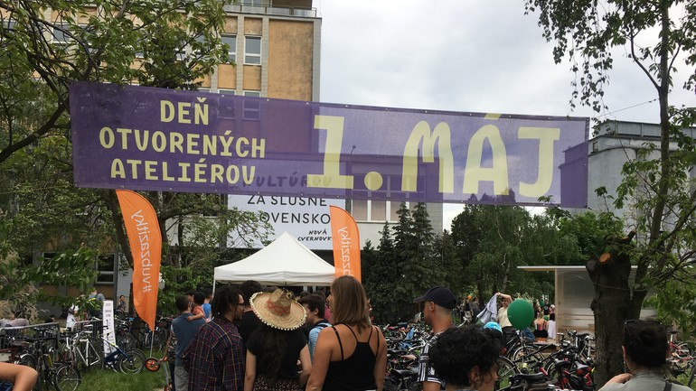1.máj Deň otvorených ateliérov v Novej Cvernovke