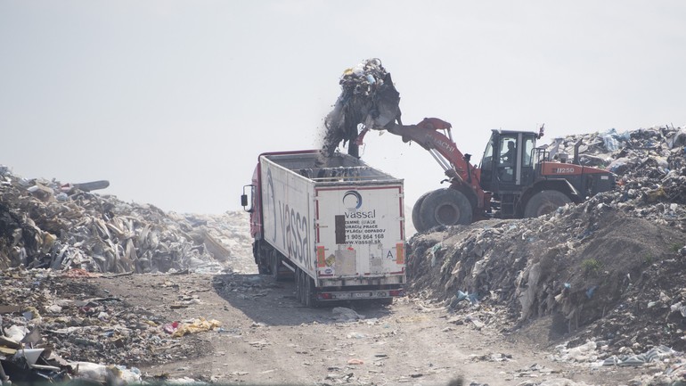 Skládka spoločnosti Vassal EKO v mestskej časti Podunajské Biskupice