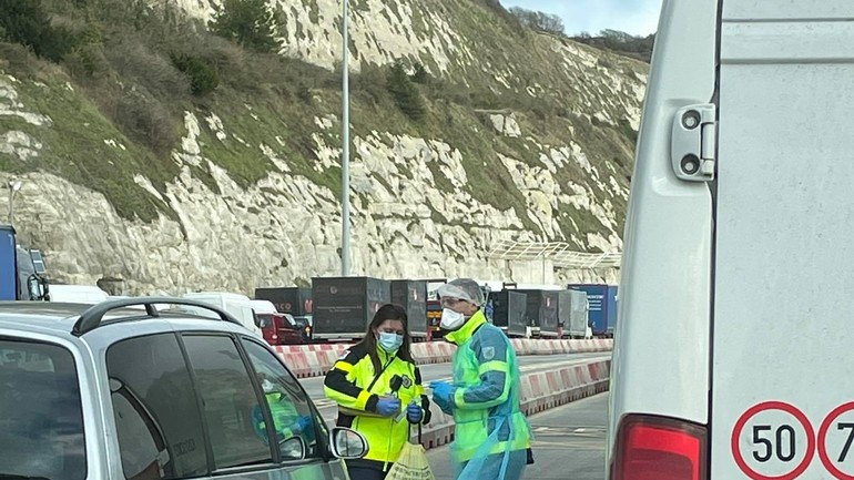 testovanie v prístave Dover