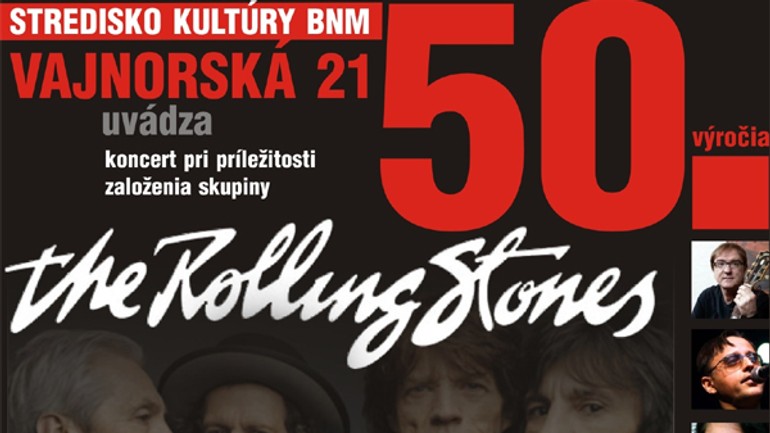 Bratislava oslávi päťdesiatku rolling stones - Rolling stones
