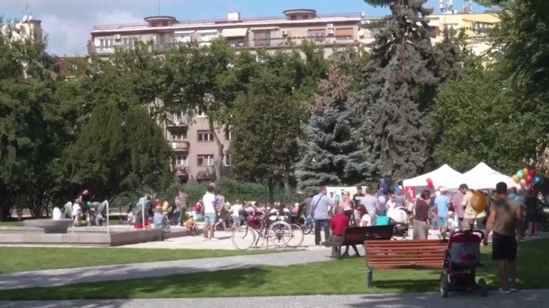 Landererov park - otvorenie