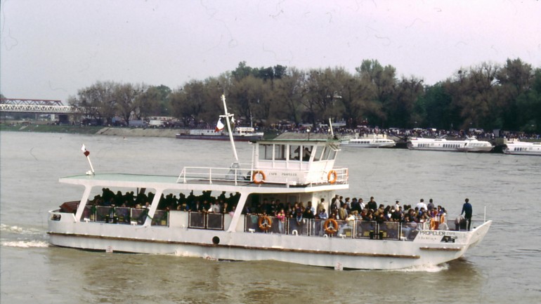 Propeler - loď Kamzík v časoch svojej najväčšej slávy