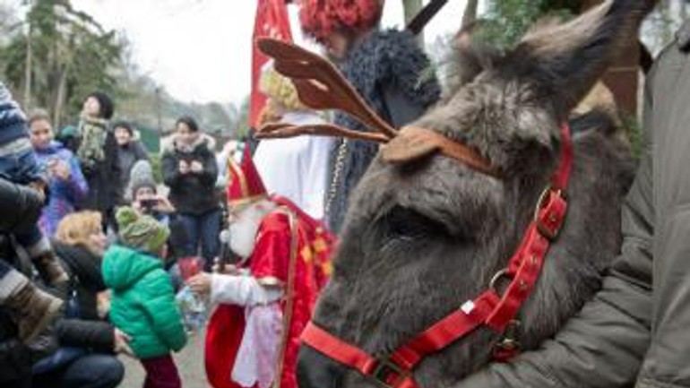 Mikuláš navštívil aj zvieratá v bratislavskej zoo - zoo_mikulas