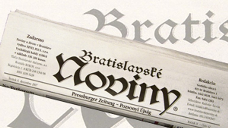 Bratislavské noviny vyjdú opäť 10. januára - Banoviny