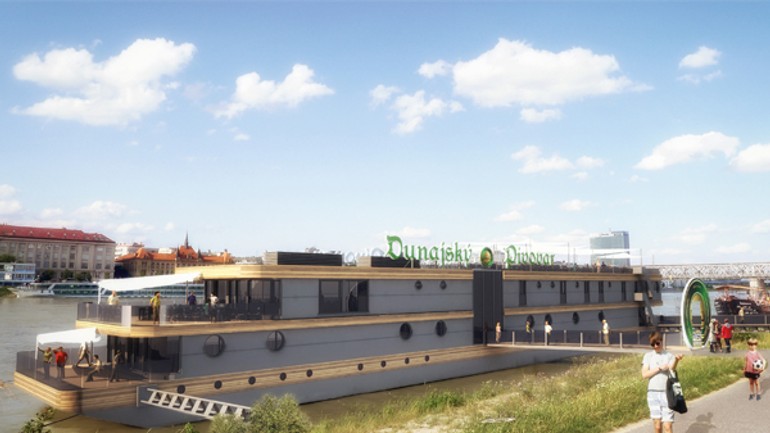 Na tyršovom nábreží onedlho zakotví prvý pivovar na dunaji - pivovar1