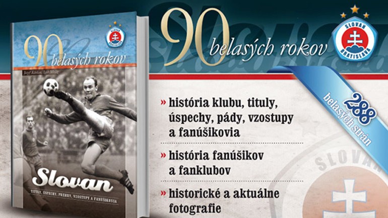 Fanúšikovia sa dočkali knihy 90 belasých rokov - Kniha skslovan